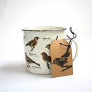 Enamel Mug: Garden birds - SpectrumStore SG