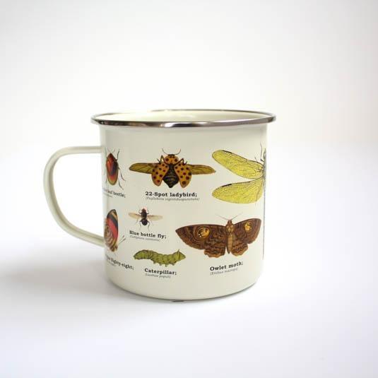 Enamel Mug: Insects - SpectrumStore SG