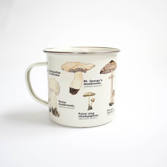 Enamel Mug: Mushroom multi - SpectrumStore SG