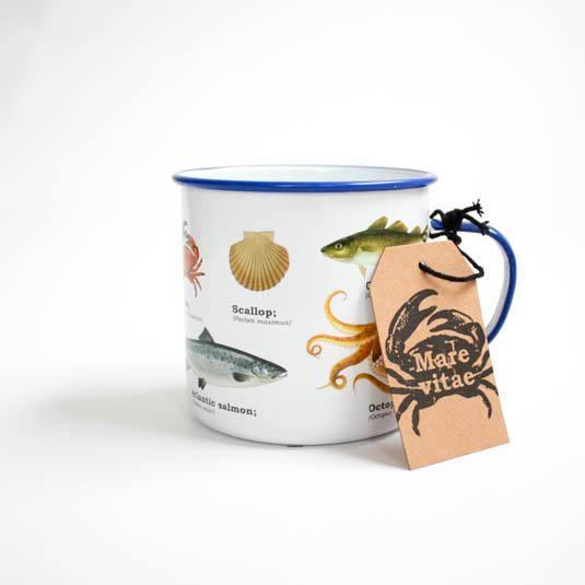 Enamel Mug: Sea Life - SpectrumStore SG