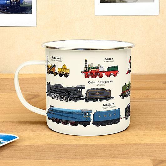 Enamel Mug: Train - SpectrumStore SG