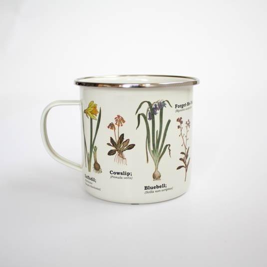 Enamel Mug: Wild Flowers - SpectrumStore SG