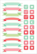 Essentials Planner Stickers - Dotted Journal - SpectrumStore SG