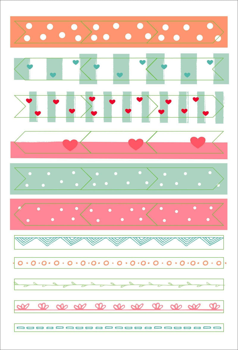 Essentials Planner Stickers - Dotted Journal - SpectrumStore SG