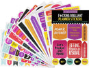Essentials Planner Stickers - F*cking Brilliant - SpectrumStore SG