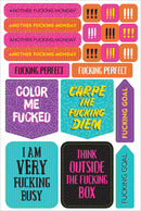 Essentials Planner Stickers - F*cking Brilliant - SpectrumStore SG