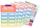 Essentials Planner Stickers - Habit Tracker - SpectrumStore SG
