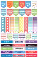 Essentials Planner Stickers - Habit Tracker - SpectrumStore SG
