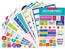 Essentials Planner Stickers - Health & Fitness - SpectrumStore SG