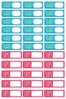 Essentials Planner Stickers - Health & Fitness - SpectrumStore SG