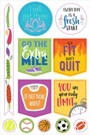 Essentials Planner Stickers - Health & Fitness - SpectrumStore SG