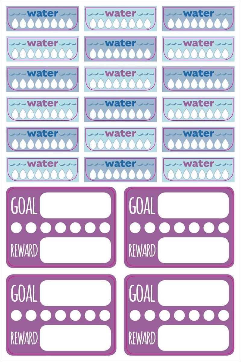 Essentials Planner Stickers - Health & Fitness - SpectrumStore SG