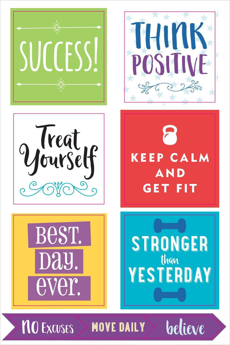 Essentials Planner Stickers - Health & Fitness - SpectrumStore SG