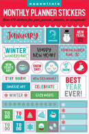 Essentials Planner Stickers - Month By Month - SpectrumStore SG