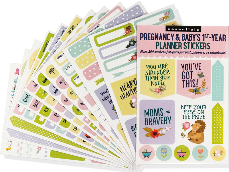 Essentials Planner Stickers - Pregnancy & Baby - SpectrumStore SG