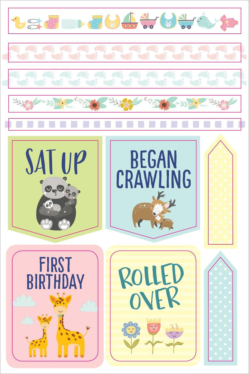 Essentials Planner Stickers - Pregnancy & Baby - SpectrumStore SG