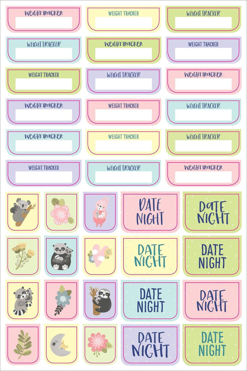 Essentials Planner Stickers - Pregnancy & Baby - SpectrumStore SG