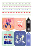 Essentials Planner Stickers - She Believed She Could - SpectrumStore SG