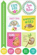 Essentials Planner Stickers - Sloth - SpectrumStore SG