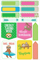 Essentials Planner Stickers - Sloth - SpectrumStore SG