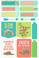 Essentials Planner Stickers - Sloth - SpectrumStore SG
