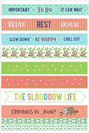 Essentials Planner Stickers - Sloth - SpectrumStore SG