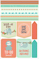 Essentials Planner Stickers - Sloth - SpectrumStore SG