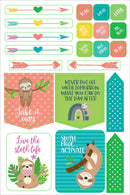 Essentials Planner Stickers - Sloth - SpectrumStore SG