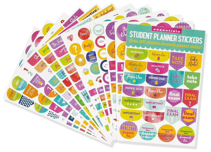 Essentials Planner Stickers - Student - SpectrumStore SG
