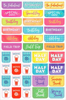 Essentials Planner Stickers - Student - SpectrumStore SG