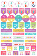 Essentials Planner Stickers - Student - SpectrumStore SG
