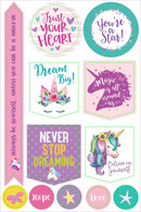 Essentials Planner Stickers - Unicorn - SpectrumStore SG
