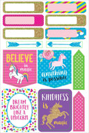 Essentials Planner Stickers - Unicorn - SpectrumStore SG