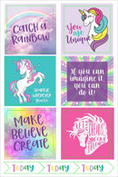 Essentials Planner Stickers - Unicorn - SpectrumStore SG