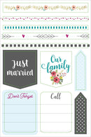 Essentials Planner Stickers - Wedding - SpectrumStore SG