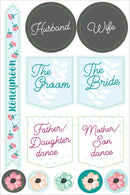 Essentials Planner Stickers - Wedding - SpectrumStore SG