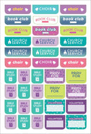 Essentials Planner Stickers Weekly - Bible - SpectrumStore SG