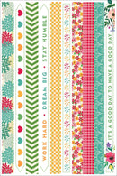 Essentials Weekly Planner Stickers - Borders & Frames - SpectrumStore SG