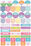 Essentials Weekly Planner Stickers - SpectrumStore SG