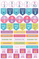 Essentials Weekly Planner Stickers - SpectrumStore SG