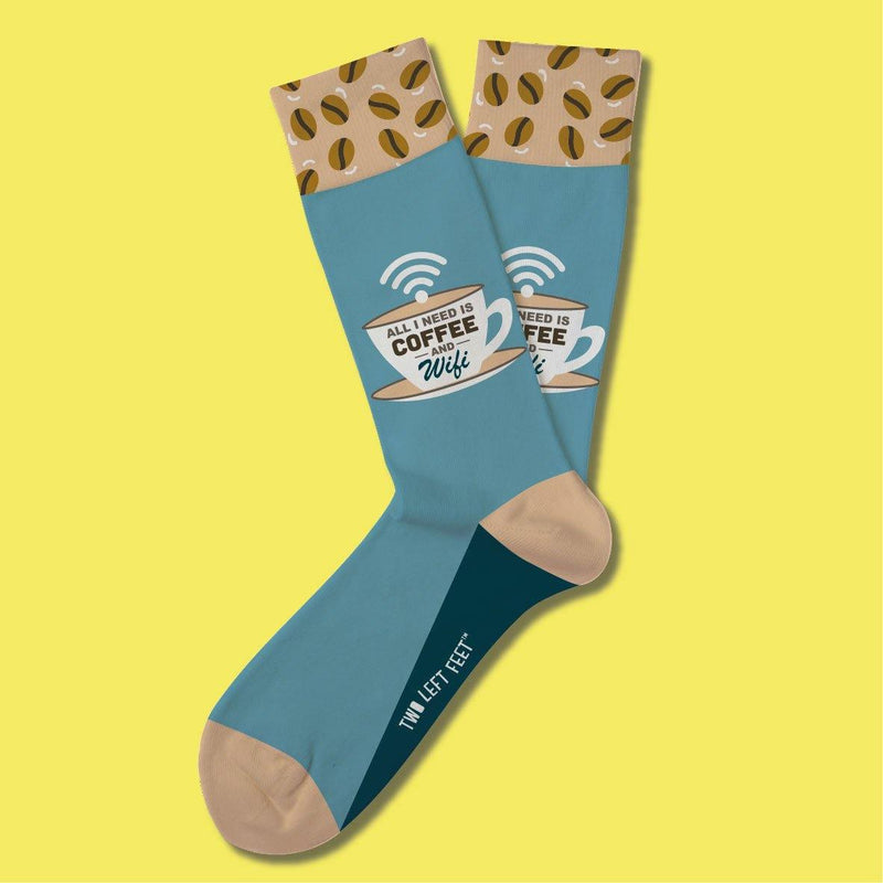 Everyday Socks: Coffee & Wifi - SpectrumStore SG