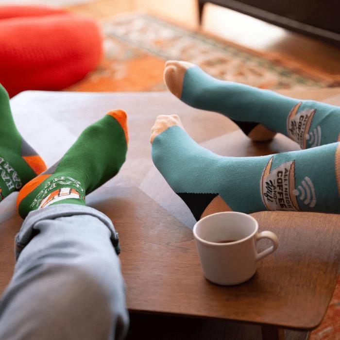 Everyday Socks: Coffee & Wifi - SpectrumStore SG