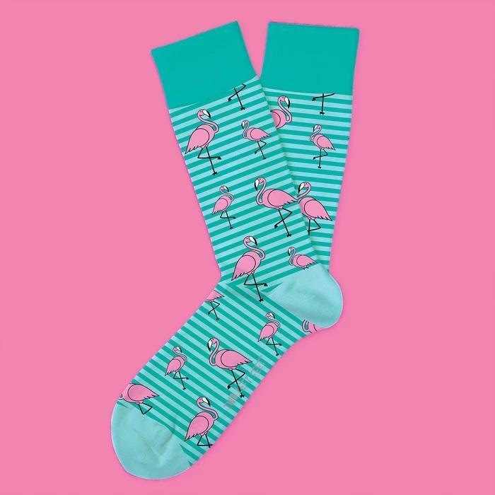 Everyday Socks: Funky Flamingo - SpectrumStore SG