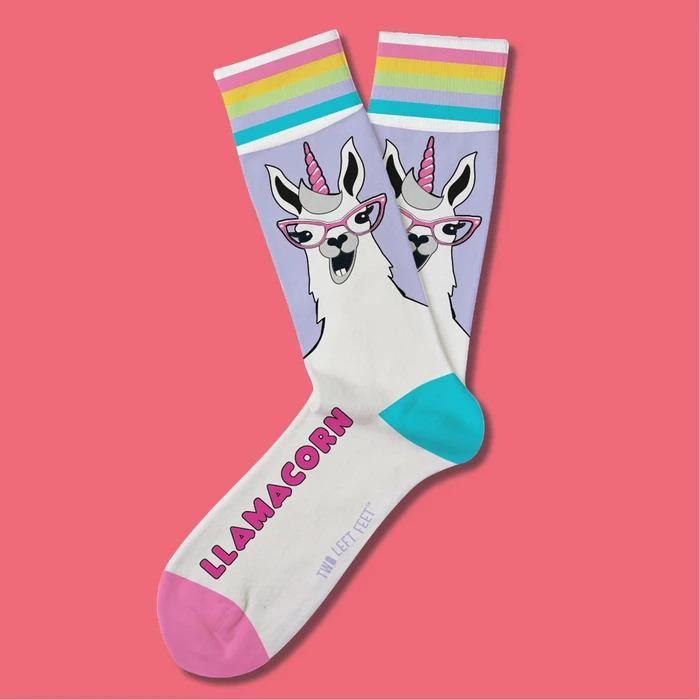 Everyday Socks: Llamacorn - SpectrumStore SG