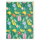Exotic Flower Pattern 'Happy Birthday' Card - SpectrumStore SG