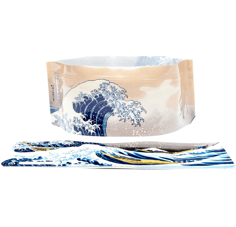 Expandable Collapsible Dog Bowls (Set Of 2) - Great Wave - SpectrumStore SG