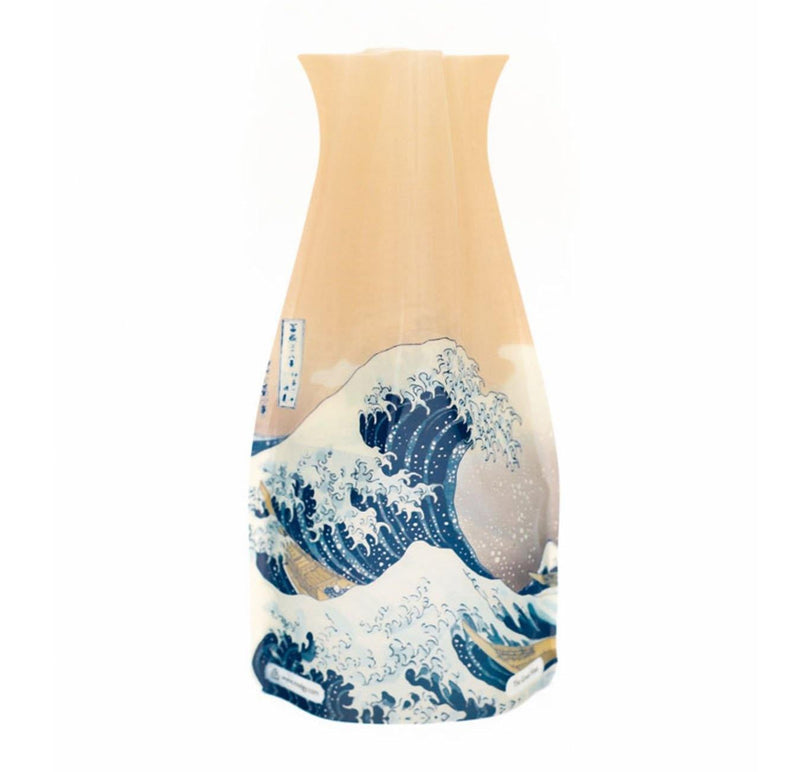 Expandable Flower Vase - The Great Wave - SpectrumStore SG