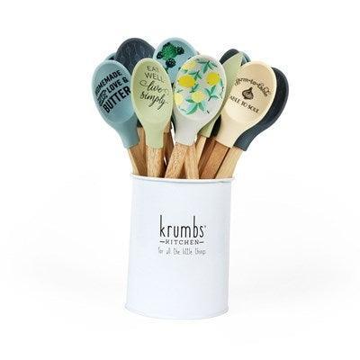 Farmhouse Silicone Spoons - SpectrumStore SG