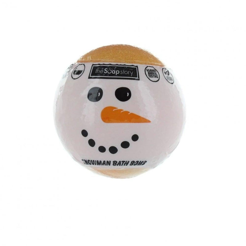 Festival Bath Bomb - Snowman 120g - SpectrumStore SG