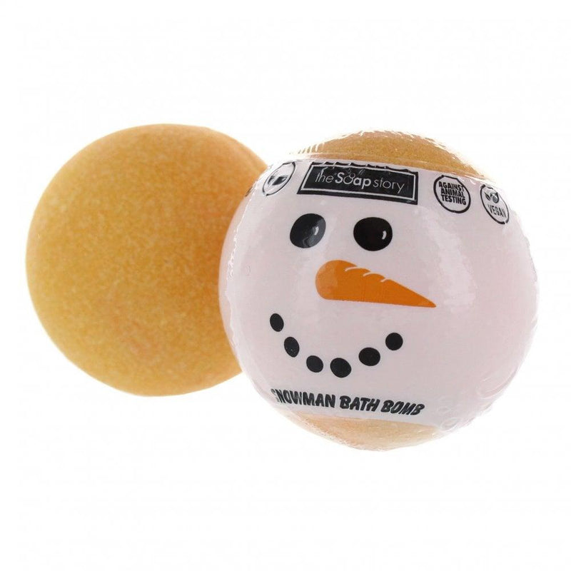 Festival Bath Bomb - Snowman 120g - SpectrumStore SG